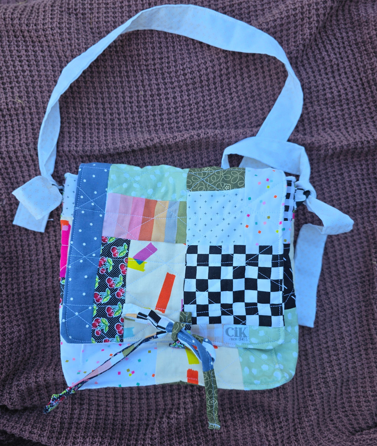 Scrappy Cocoa Tote Bag