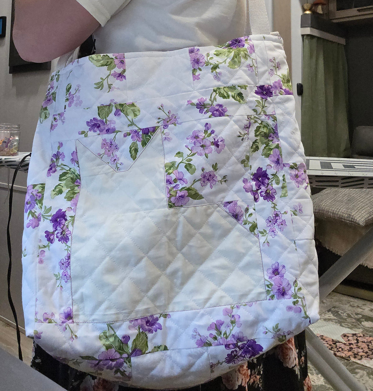 Kitty Cat Tote - Patchwork