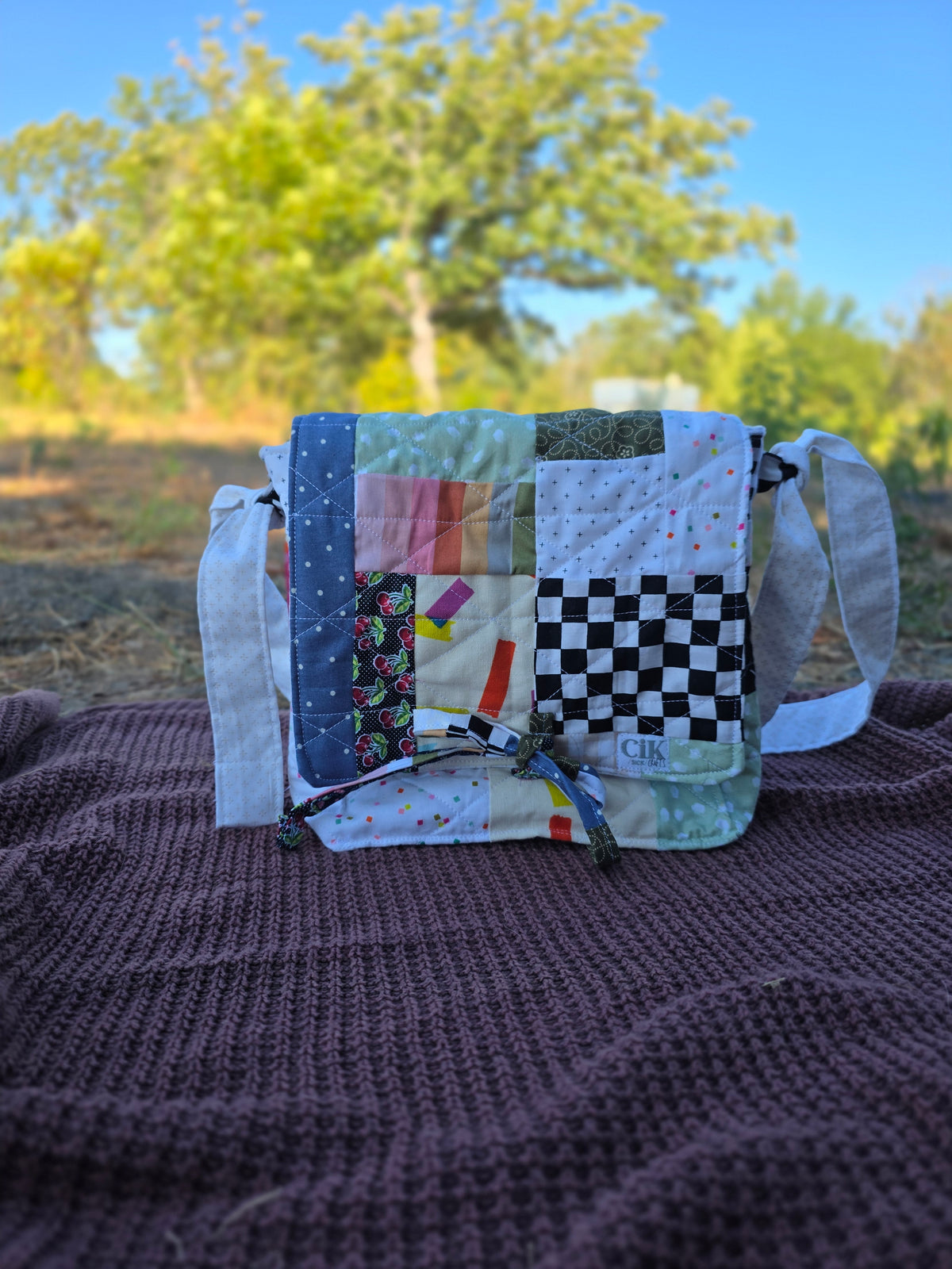 Scrappy Cocoa Tote Bag