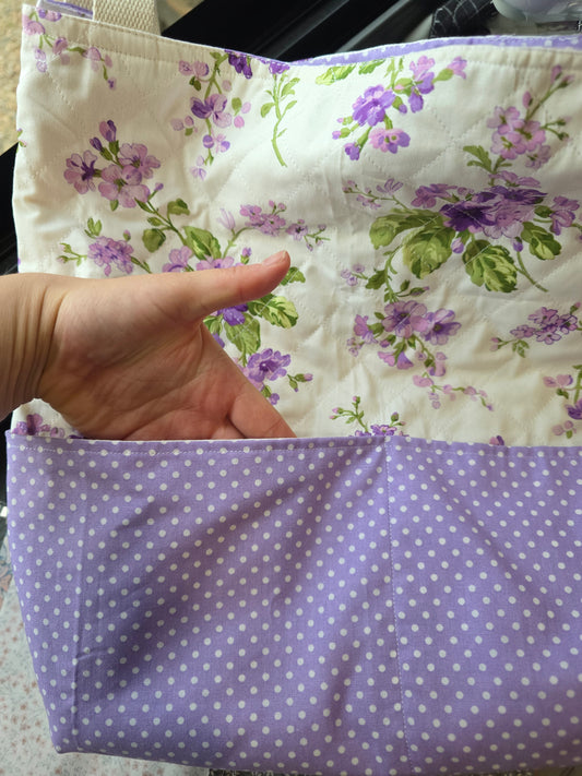 Kitty Cat Tote - Patchwork